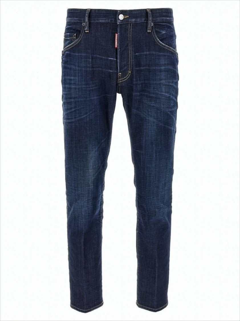 Classic Slim Fit Denim Pants