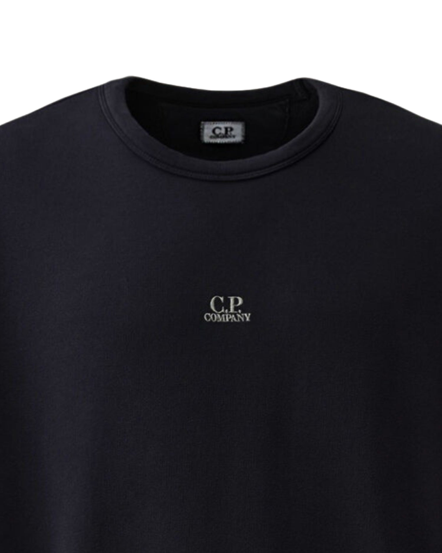 Long-Sleeve Crewneck Shirt With Textured Pockets