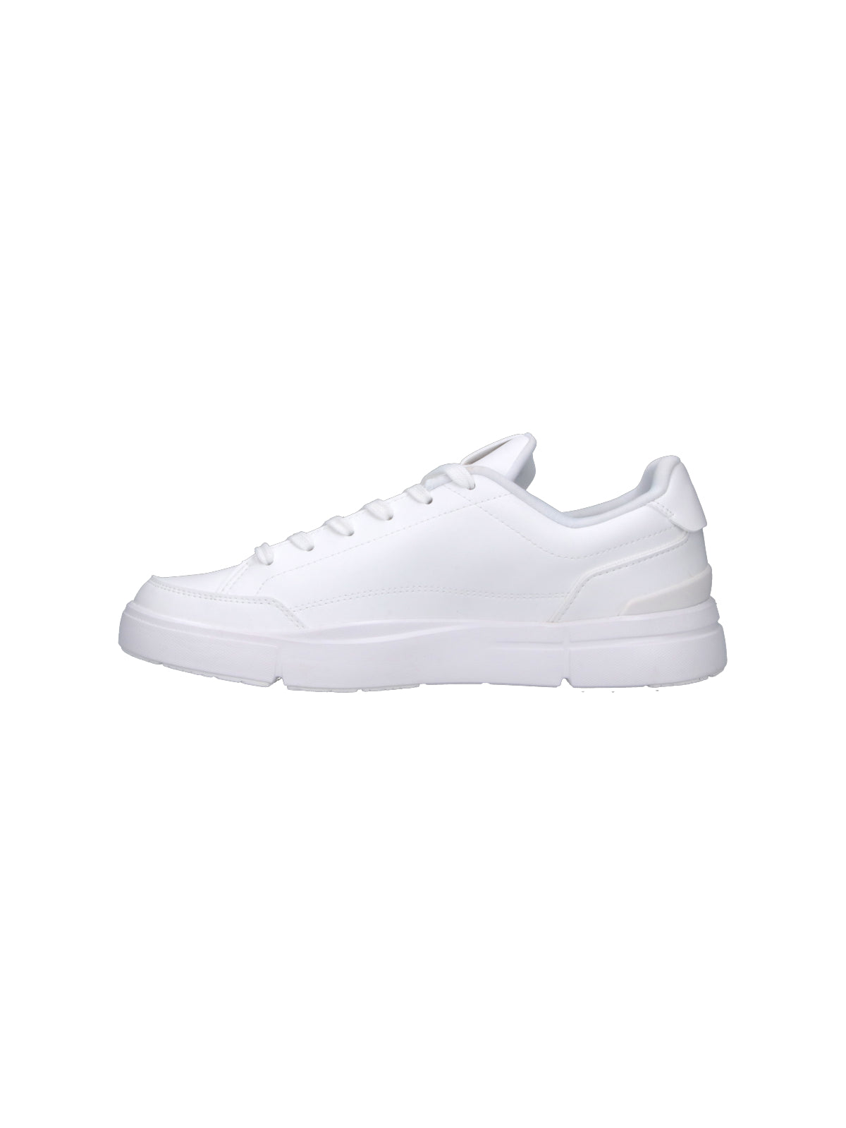 "The Roger Centre Court" Sneakers – White Fabric