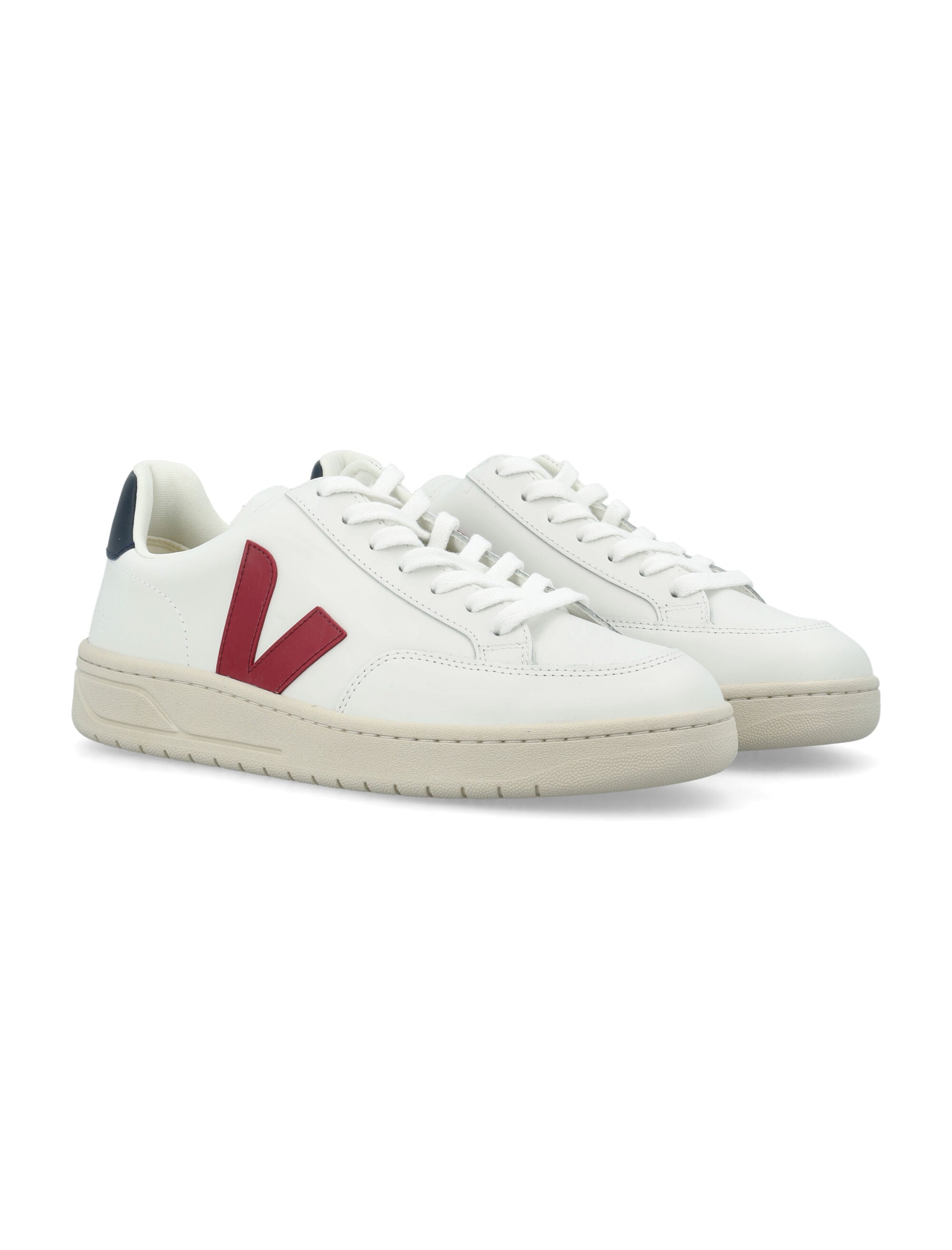 V-12 Sneakers With Leather And Sustainable Materials