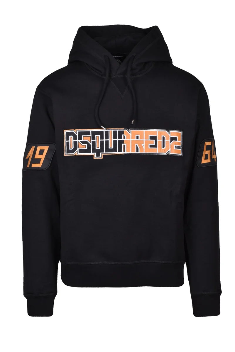 Cotton Hoodie - Black