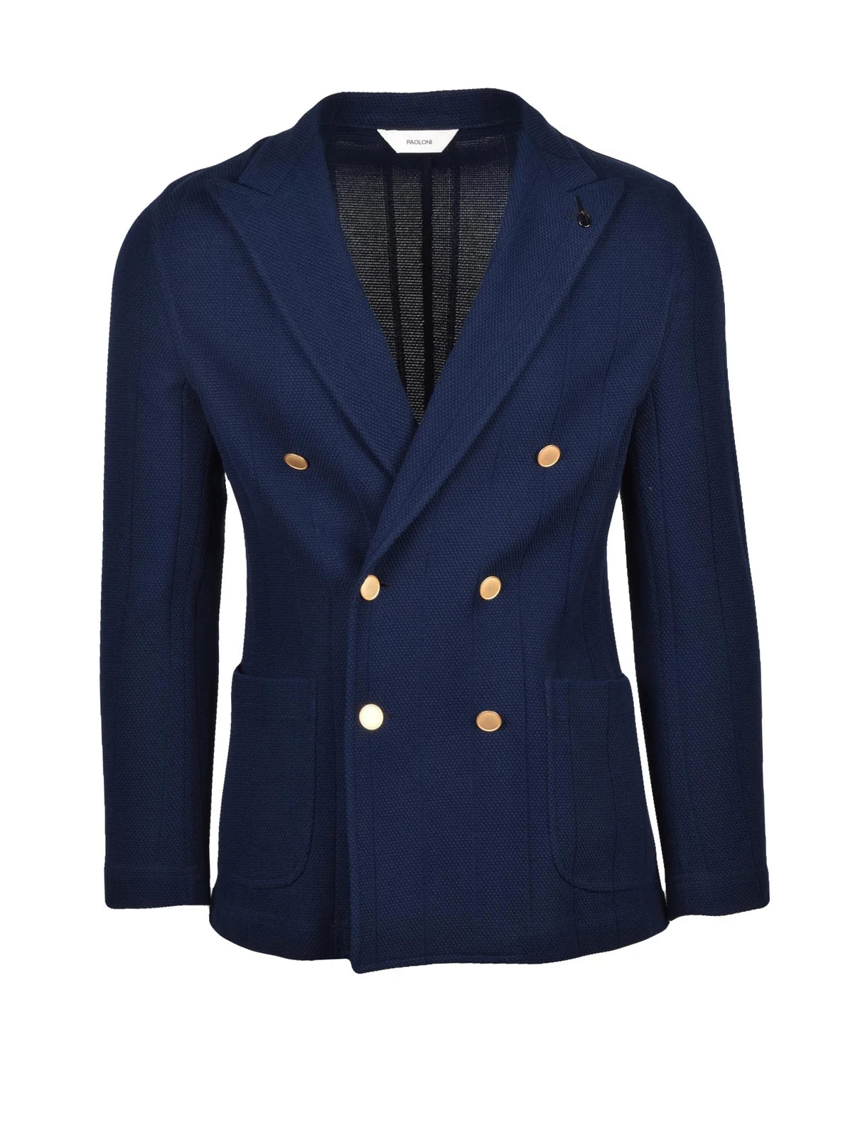 Double-Breasted Blazer Jacket - Blue