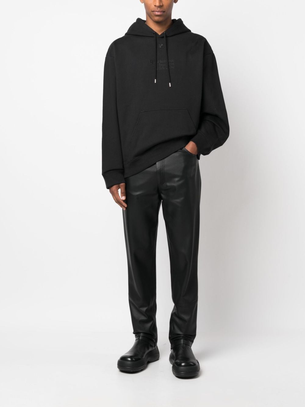 Hooded Cotton Sweatshirt