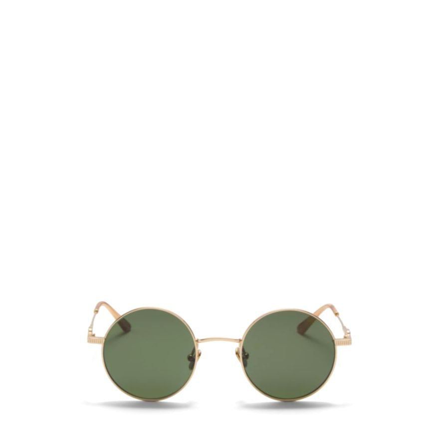 Vls-173 Classic Round Frame Sunglasses
