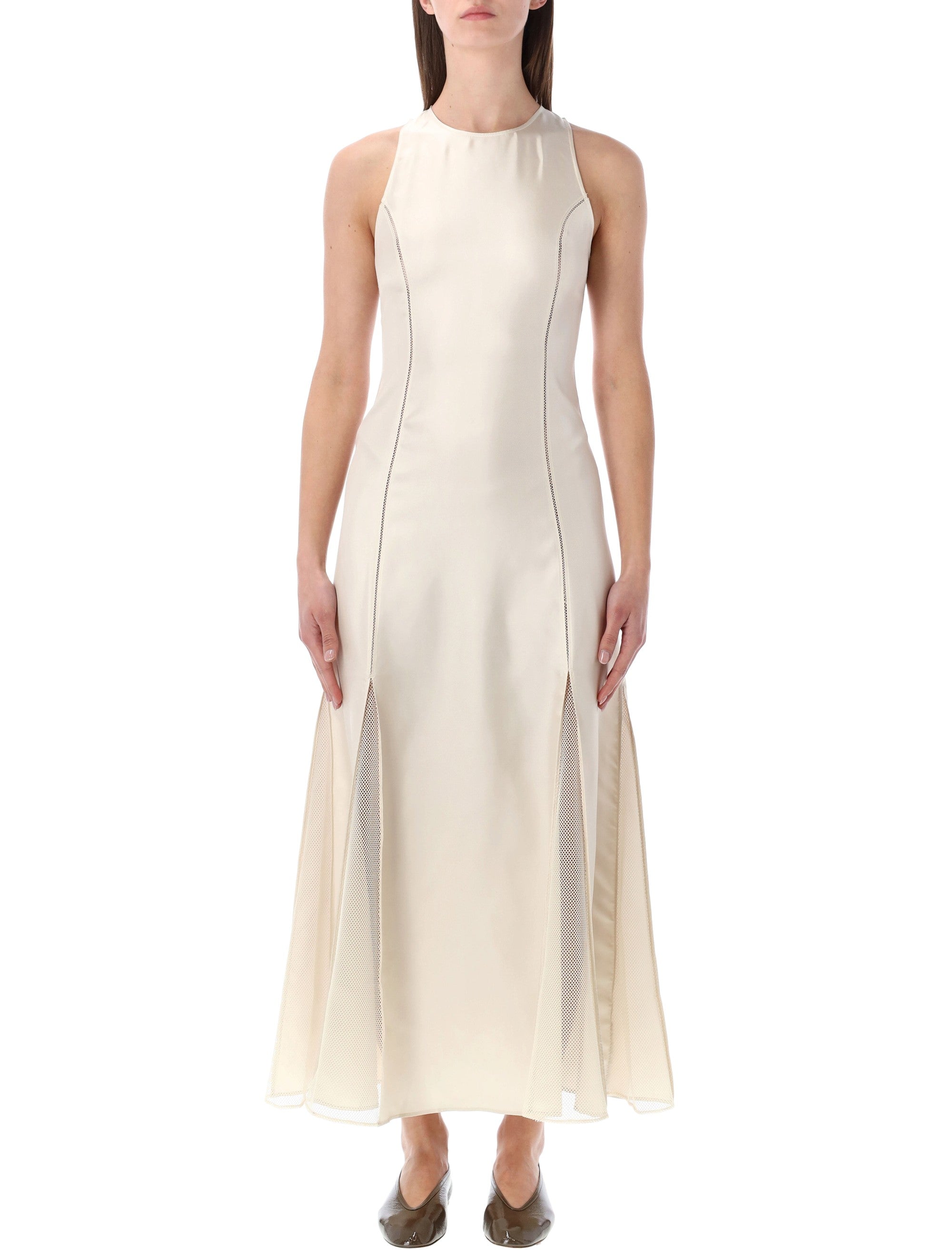 Iraka Silk Twill Dress