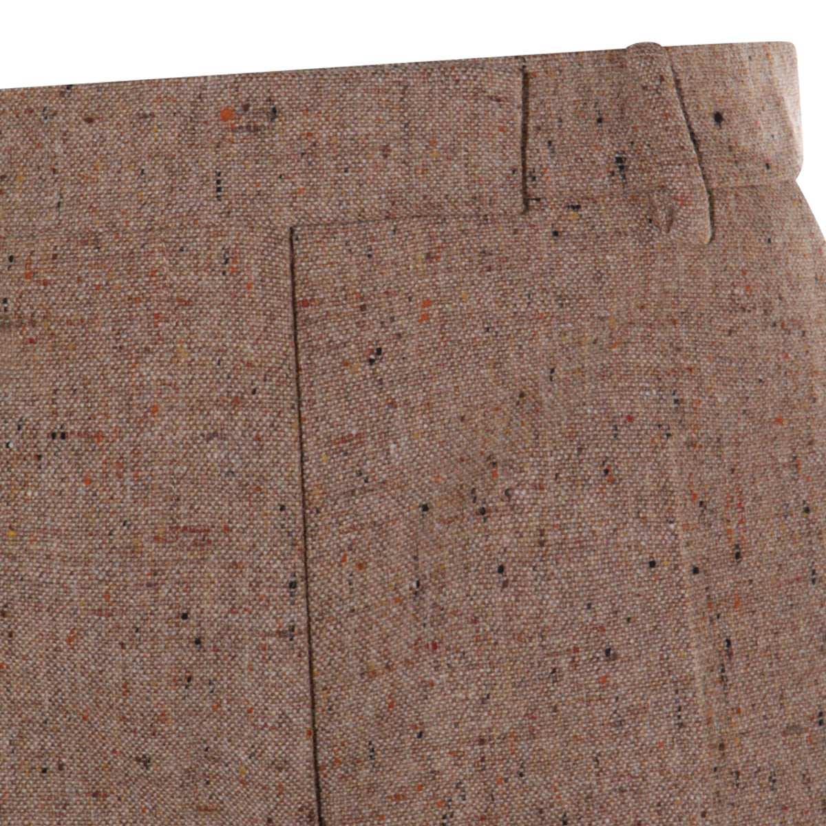Beige Cotton Pants