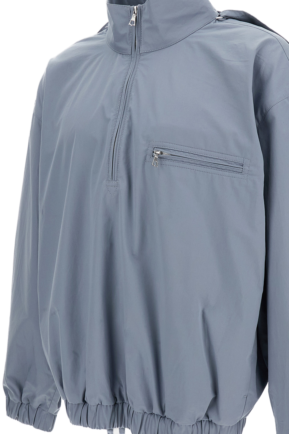Removable Hood Cotton Windbreaker Jacket