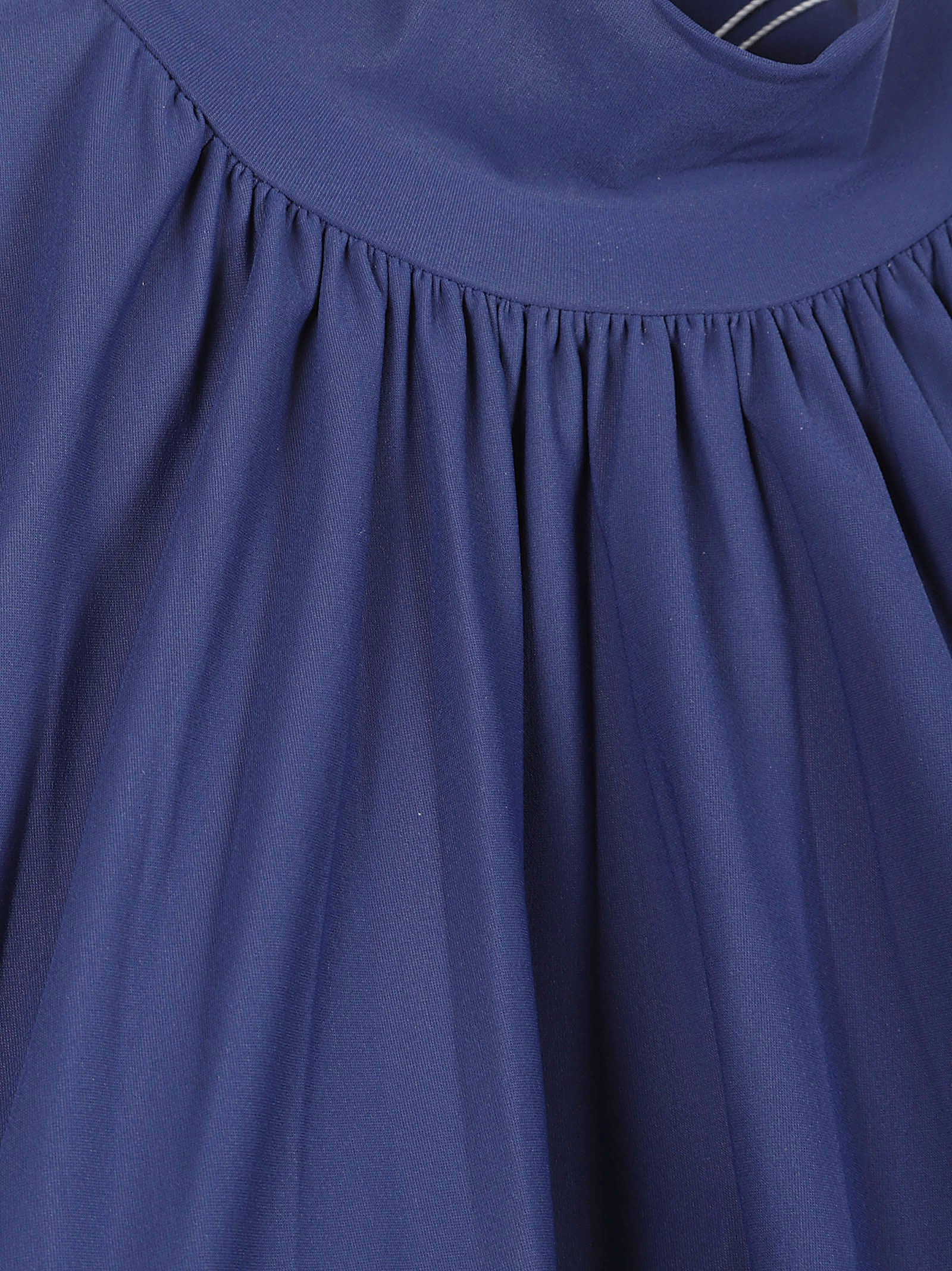 Sleeveless Blue Maxi Dress