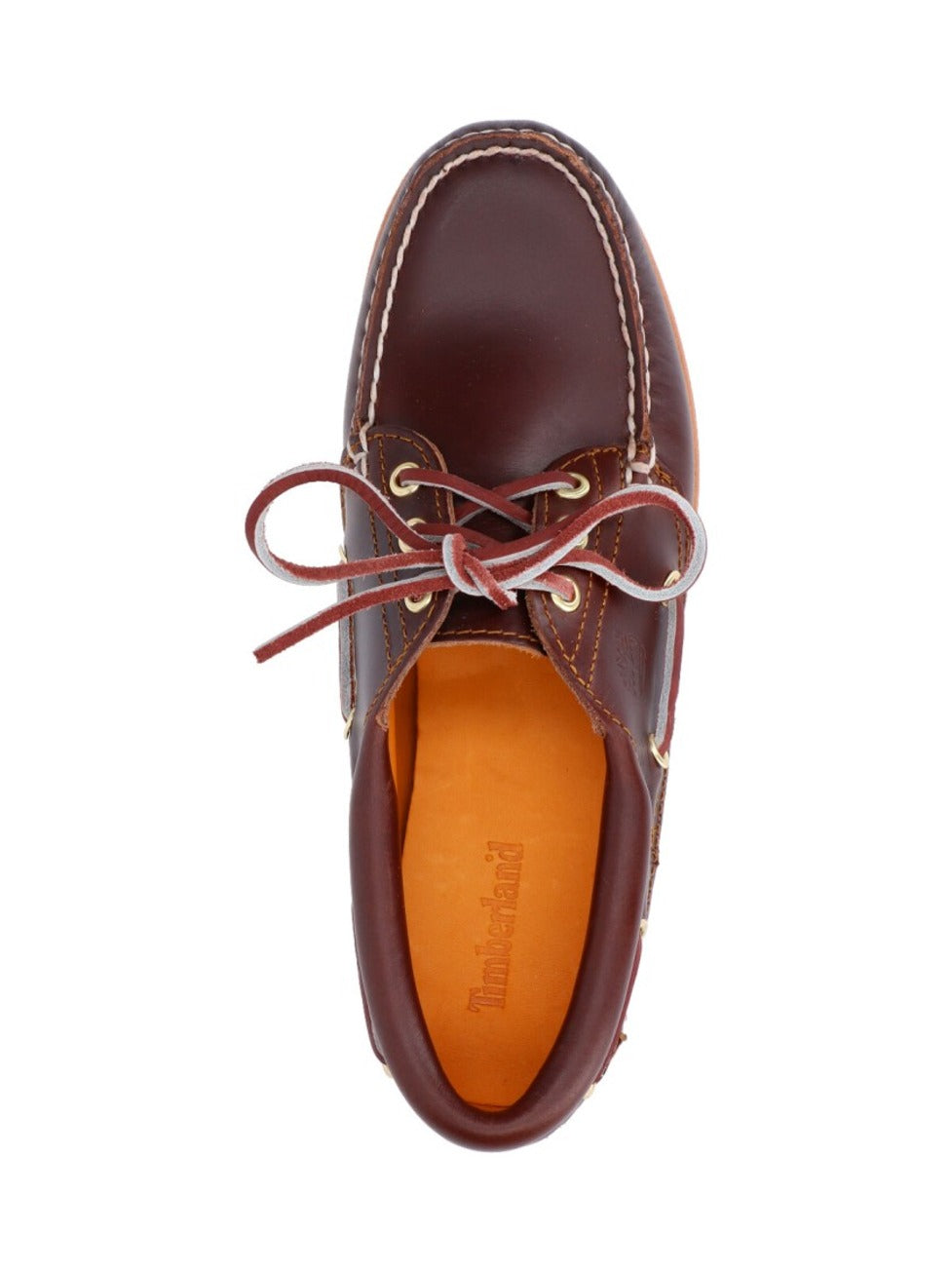 Brown Leather Slip-On Moccasins With Platform Sole