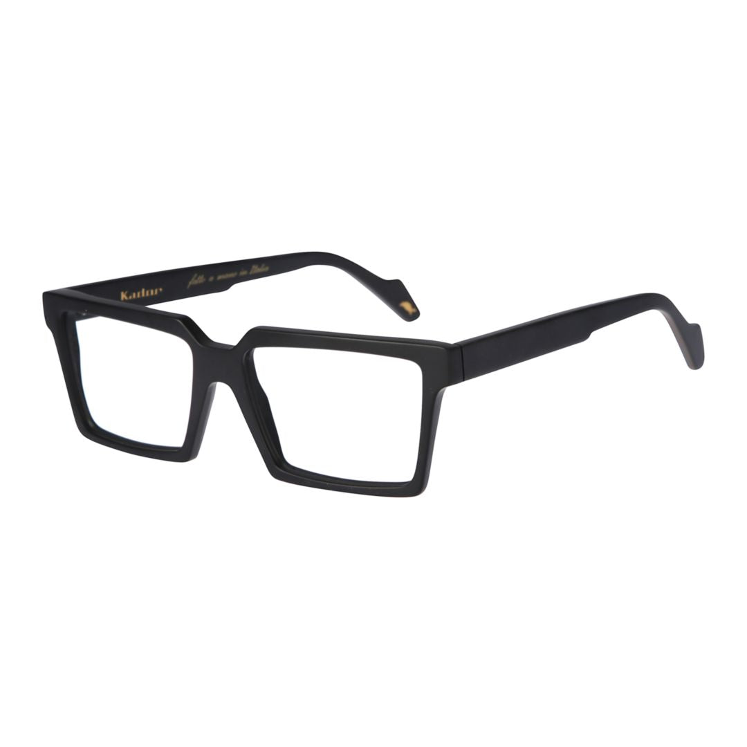 Pierre Bold Rectangular Frame Sunglasses with Thick Rims