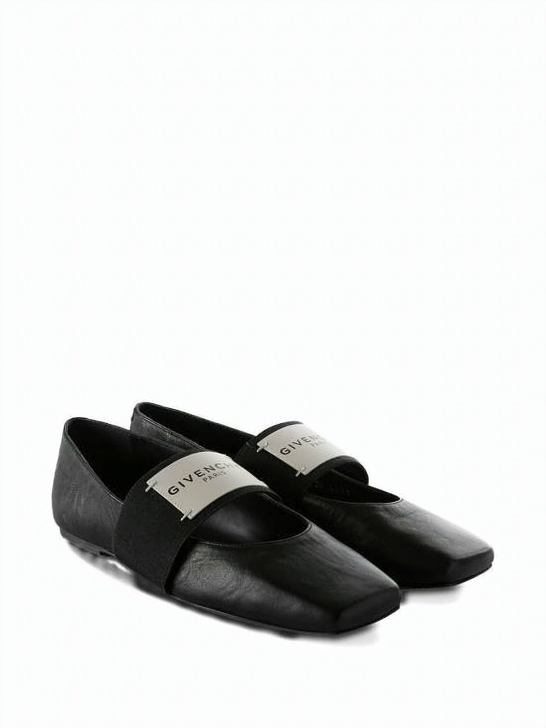 Lambskin and Cowhide Flat Shoes