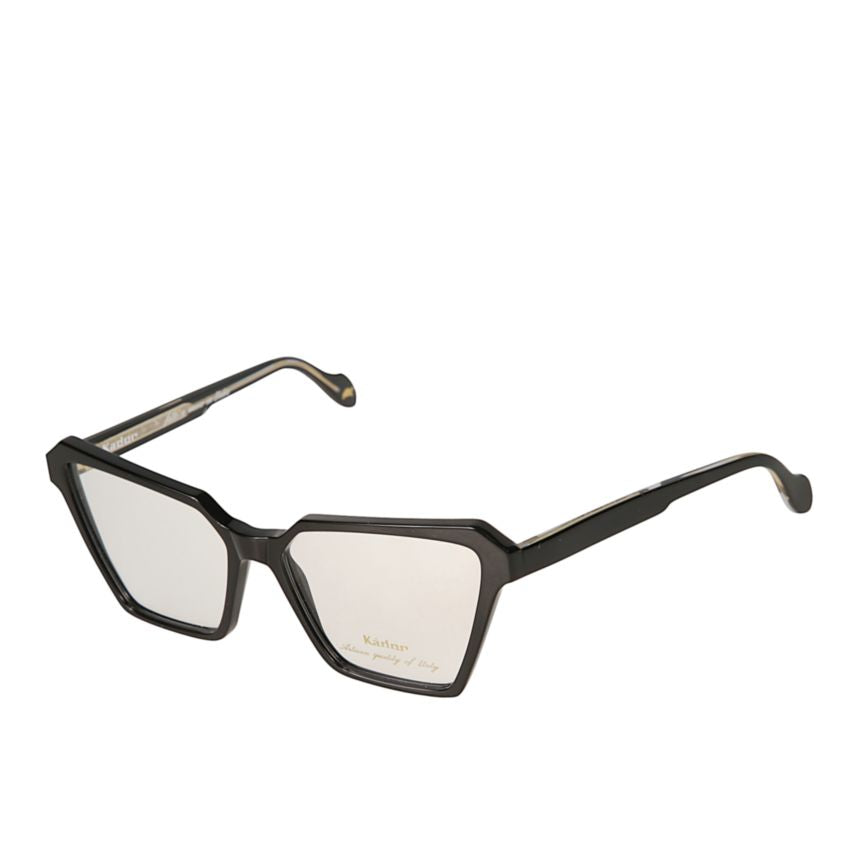 Vanessa Light Geometric Frame Eyeglasses with Glossy Finish