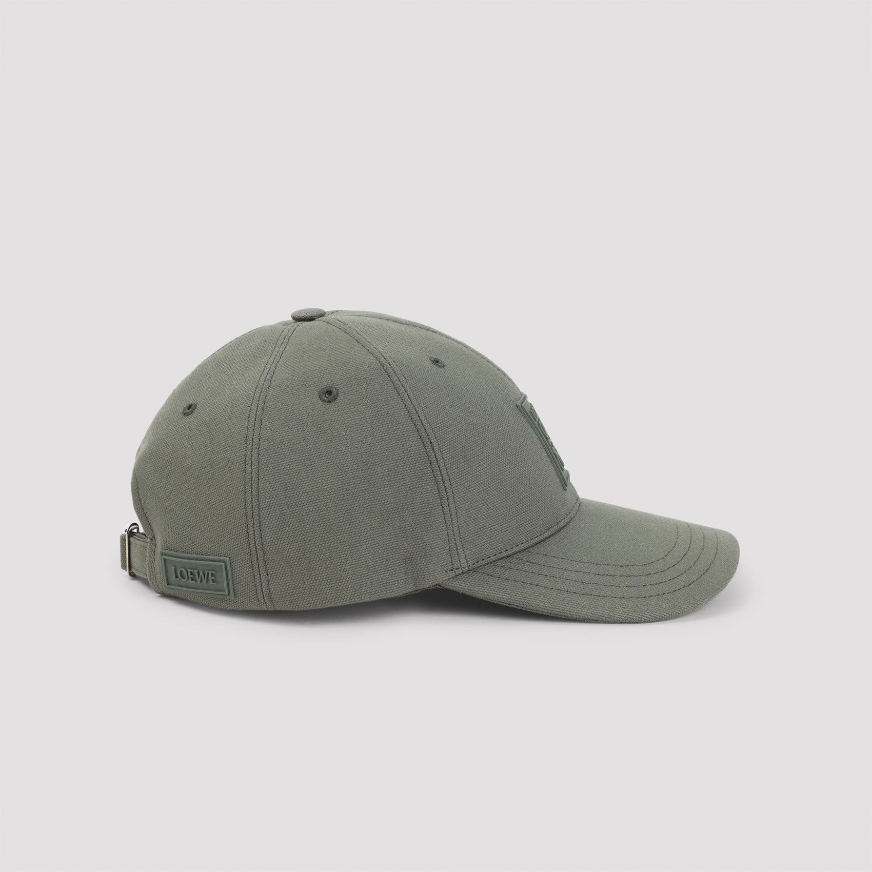 Structured Baseball Cap With Stitched Panel Detailing