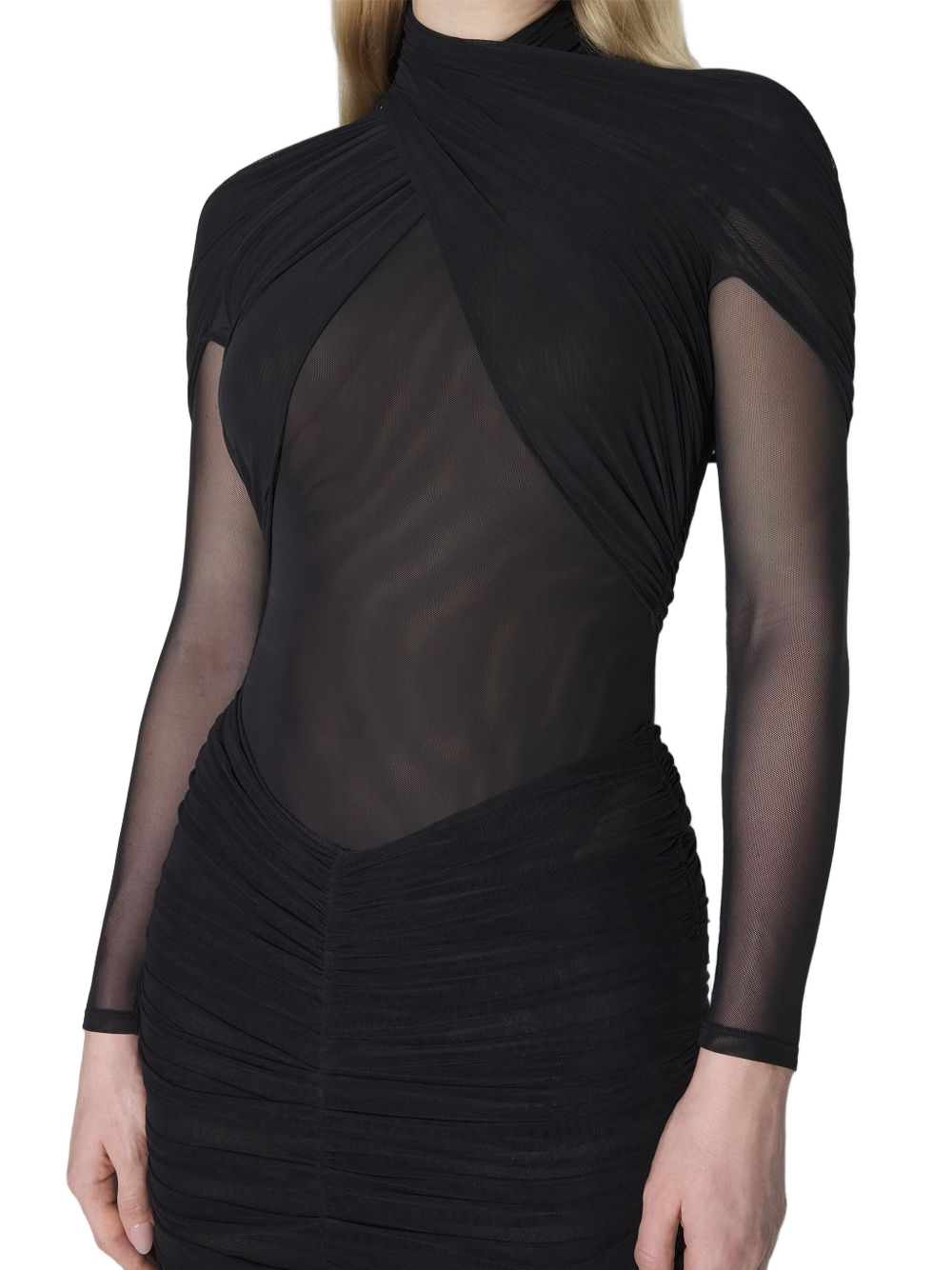 High Neck Dress