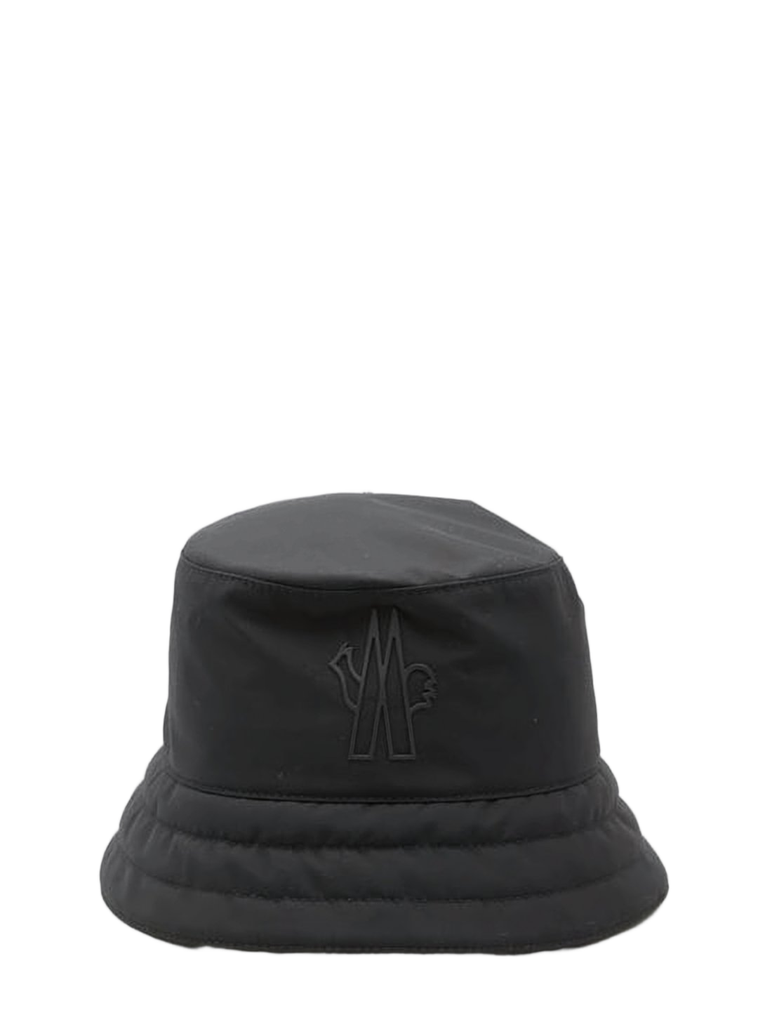Sleek Black Nylon Bucket Hat