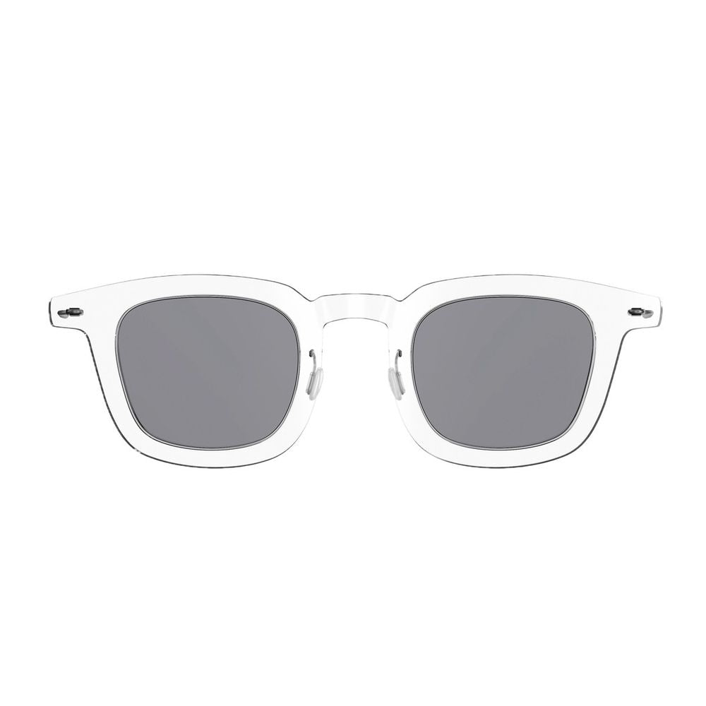 Sun Titanium 8346 C01/Colour 10/Sl113Crystal Squared Titanium Sunglasses