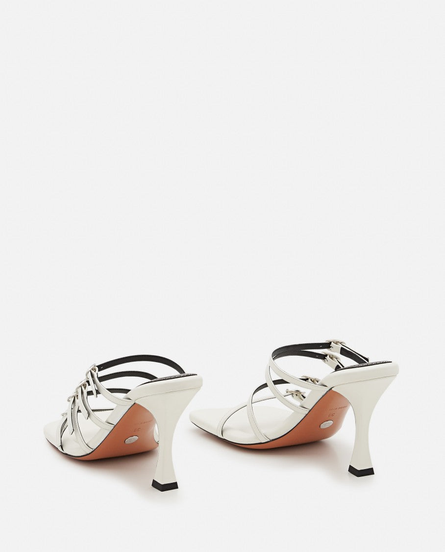 95mm Leather Sandals