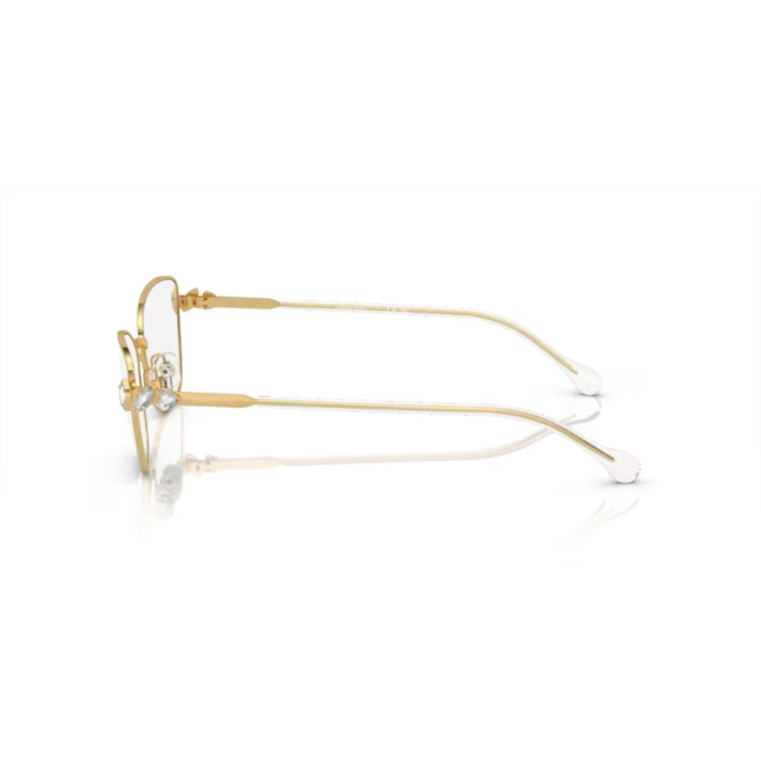 0sk1006 Delicate Gold Cat-Eye Eyeglasses