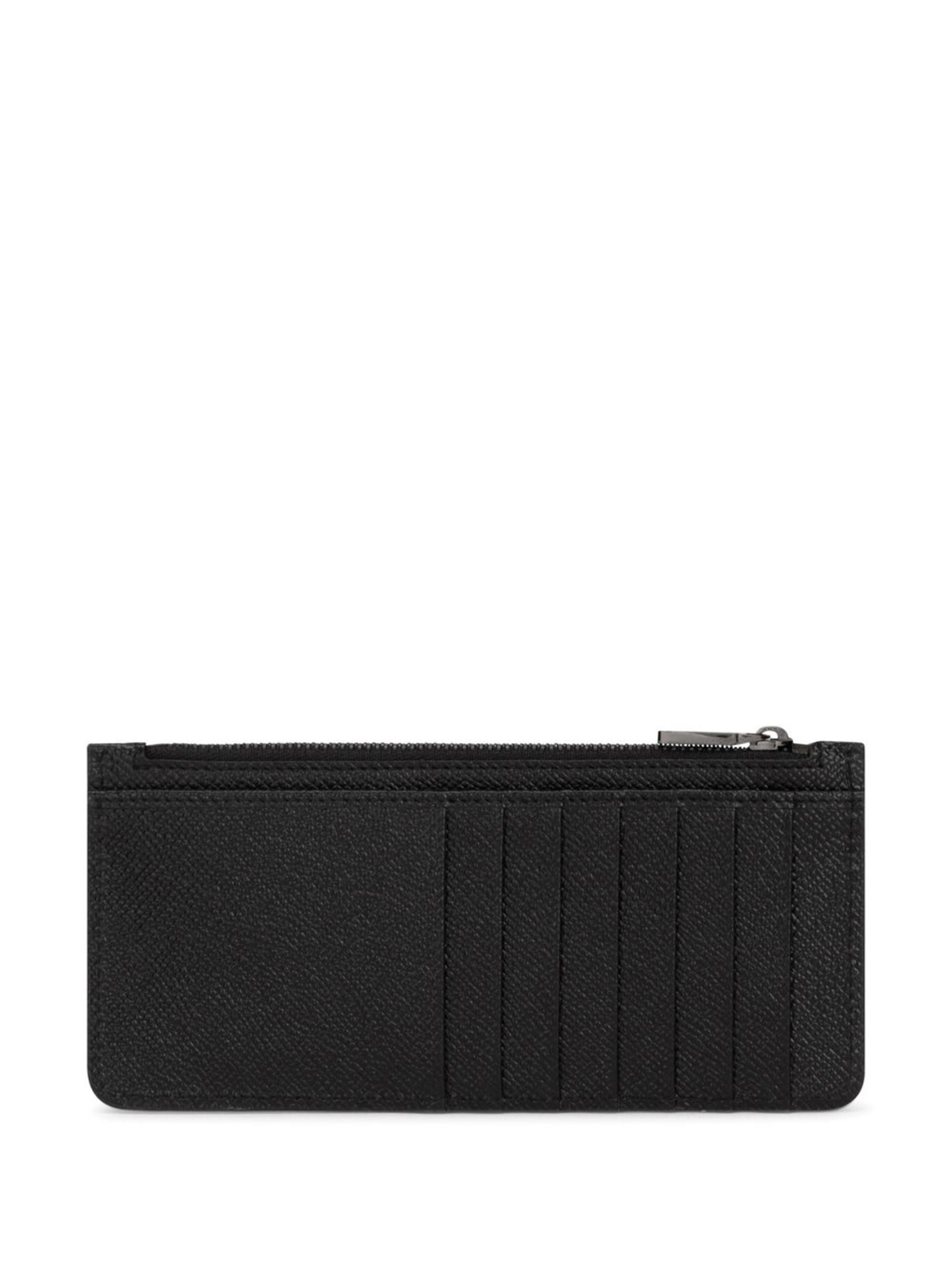 St.Dauphine Vertical Calf Leather Card Holder