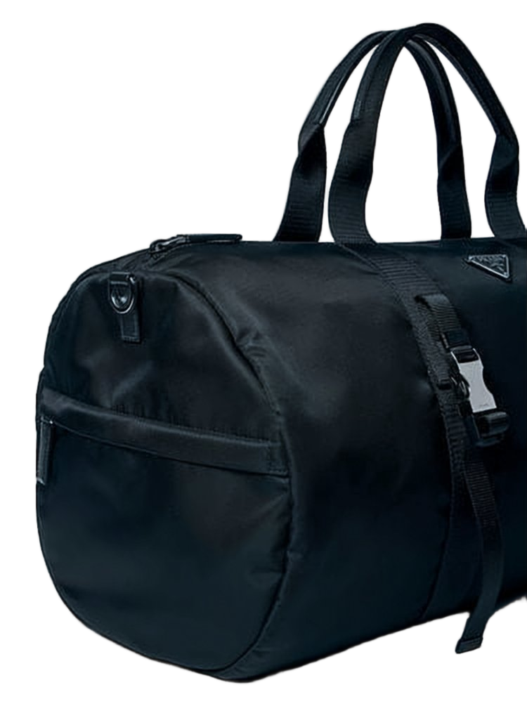 Sleek Cylindrical Crossbody Bag with Detachable Strap