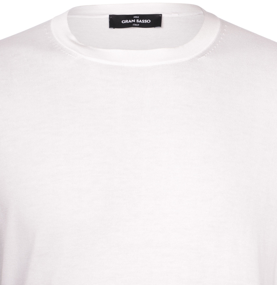 Cotton Crewneck Straight Fit T Shirt