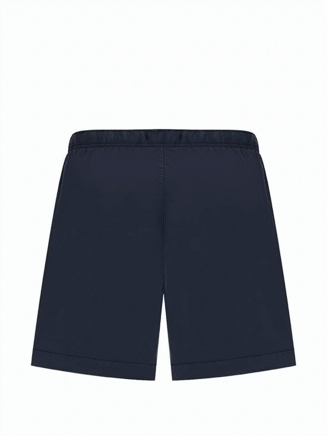 Blue Minimalist Polyamide Beach Shorts