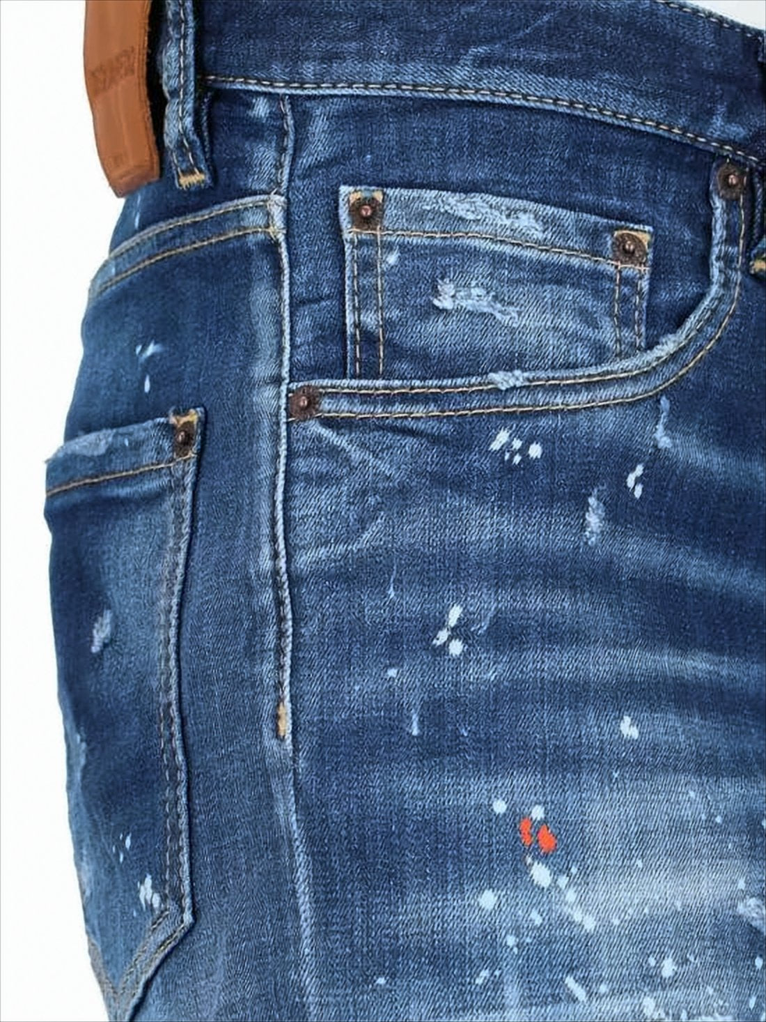Slim Fit Denim Pants