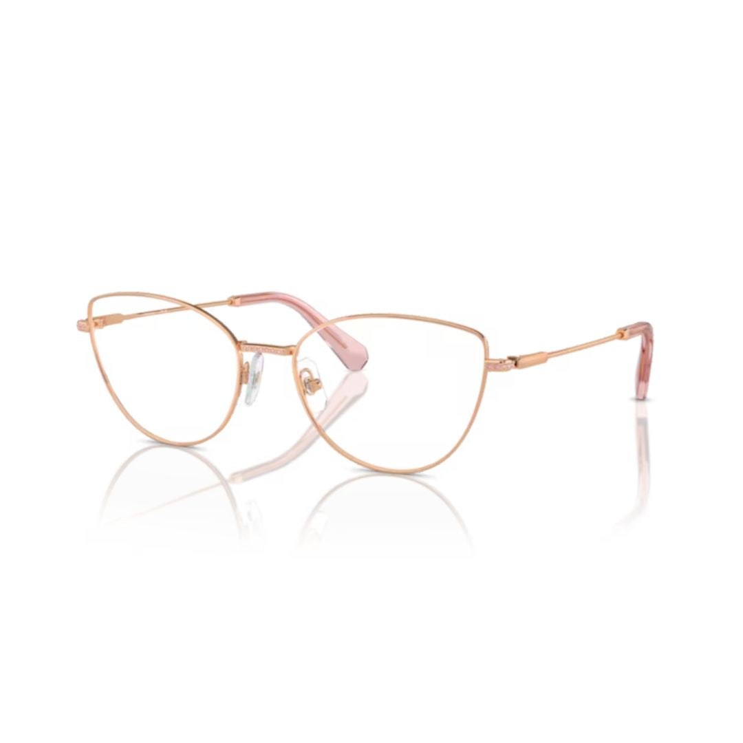 0sk1012 Delicate Metal Cat-Eye Eyeglasses