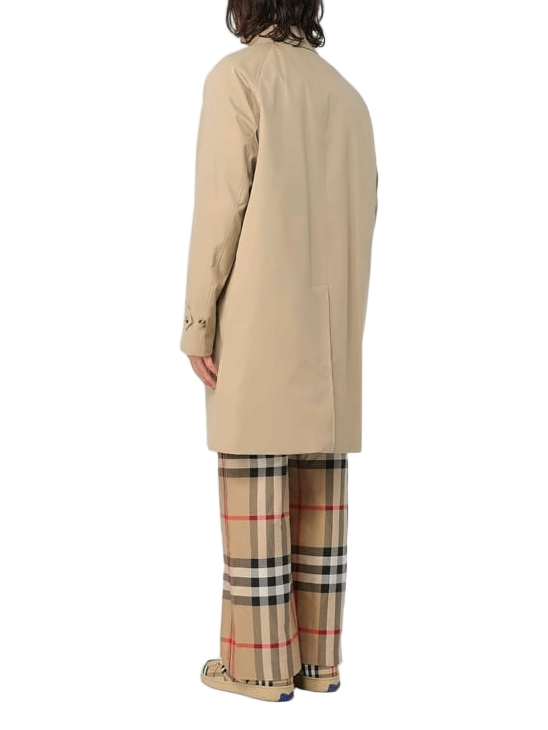 Mid-Length Cotton Heritage Cut Burberry Coat