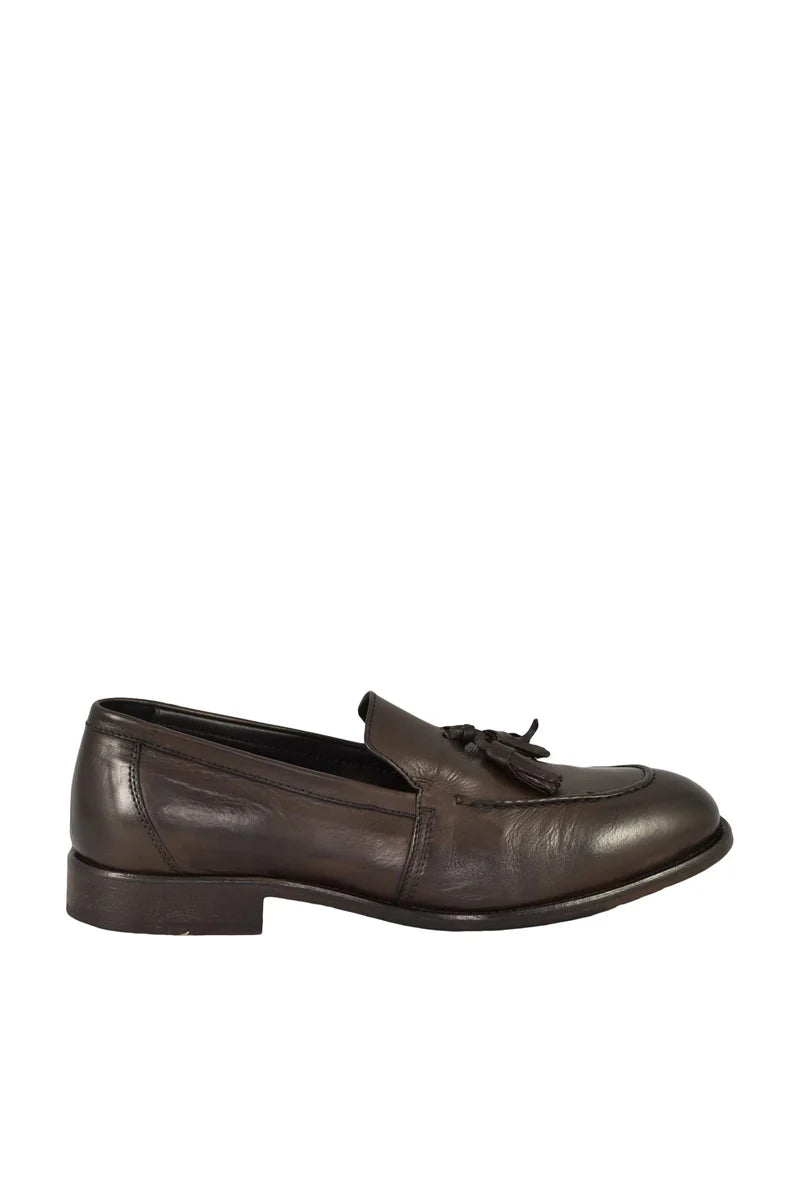 Brown Leather Loafer