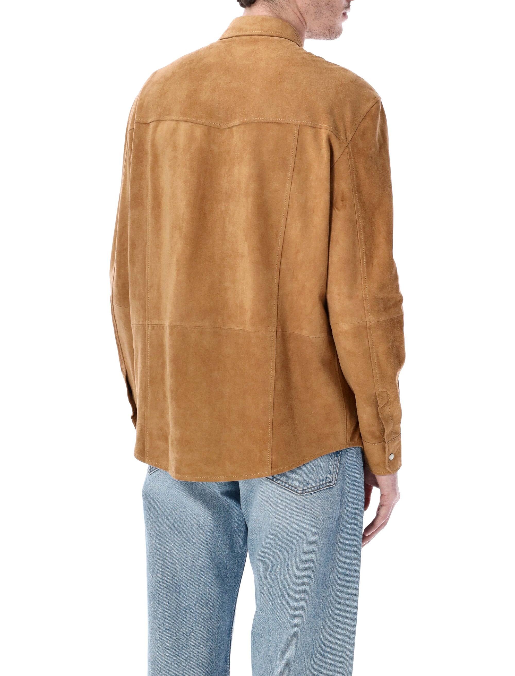 Sword 6.6.44 Suede Texan Shirt