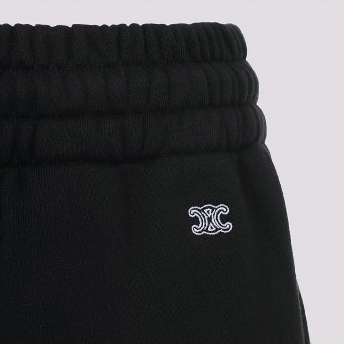 Relaxed-Fit Black Jogger Pants