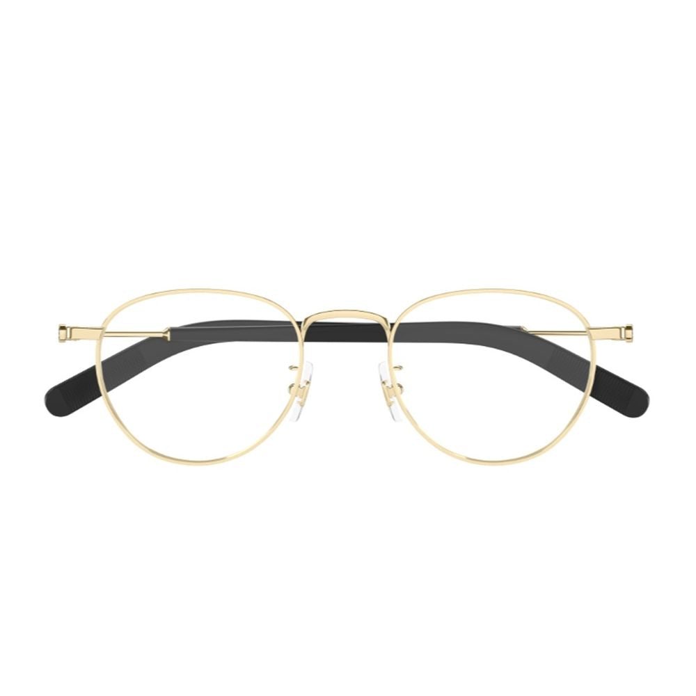 Mb0423O Linea Snowcap Phantos-Shaped Gold-Tone Metal Sunglasses