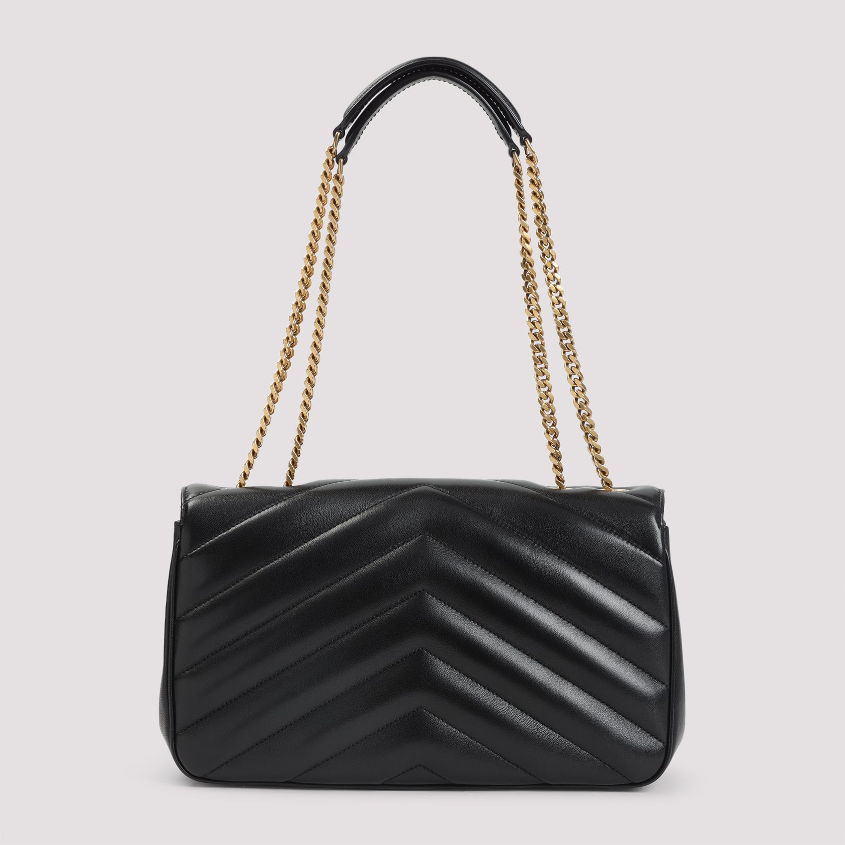 Quilted Matelasse Leather Shoulder Bag