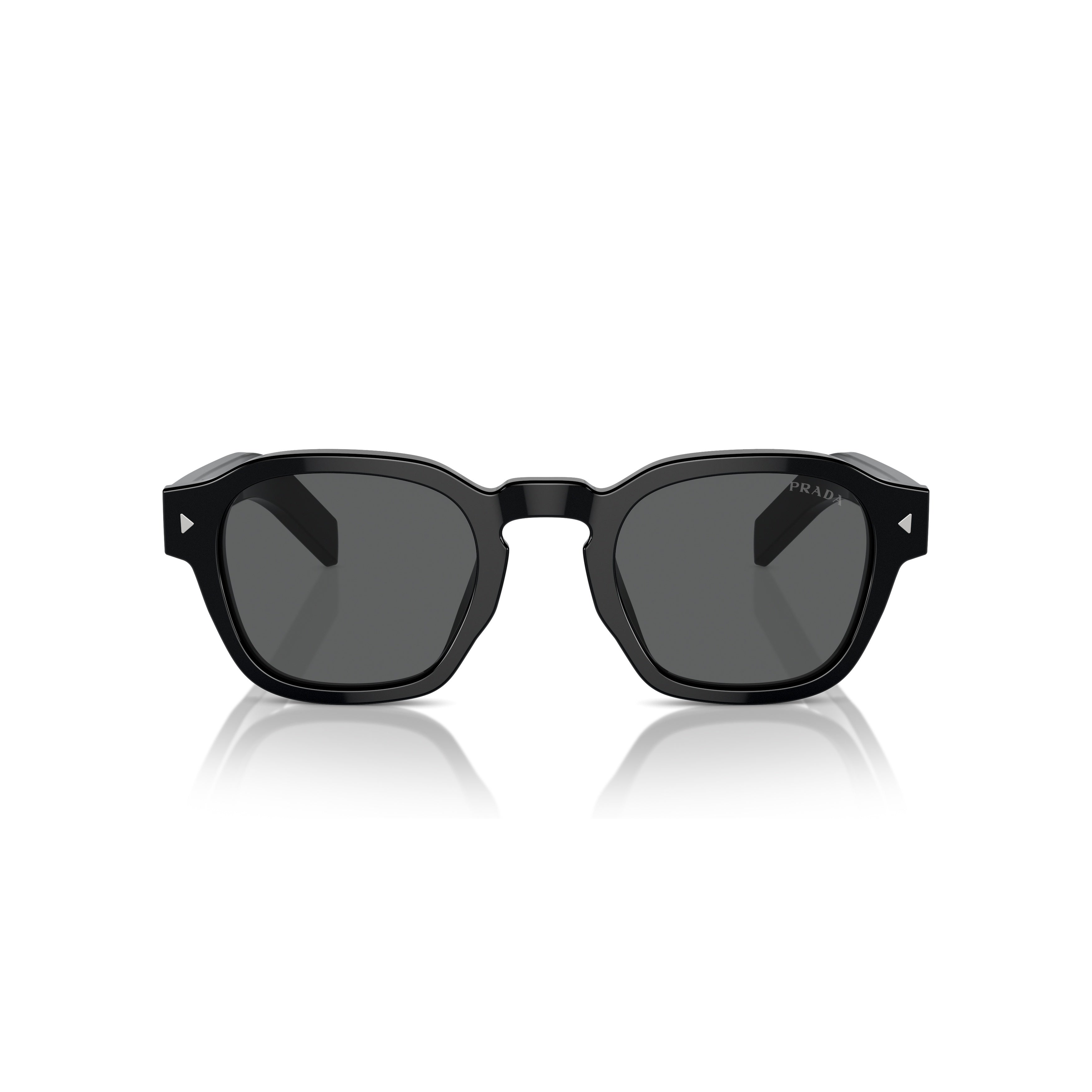 0pr A16s Square Black Acetate Sunglasses
