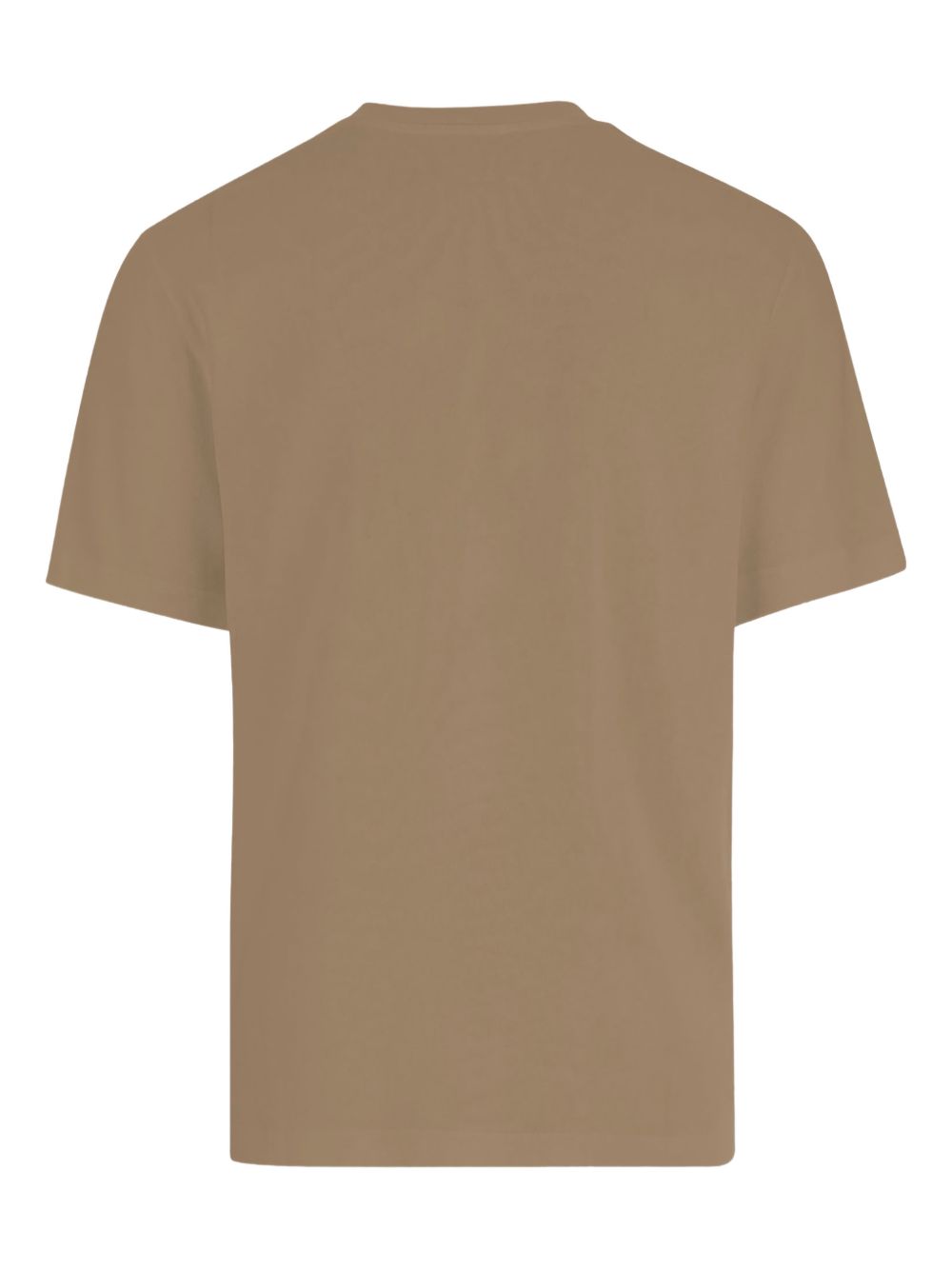 Ribbed Crew Neck T-Shirt