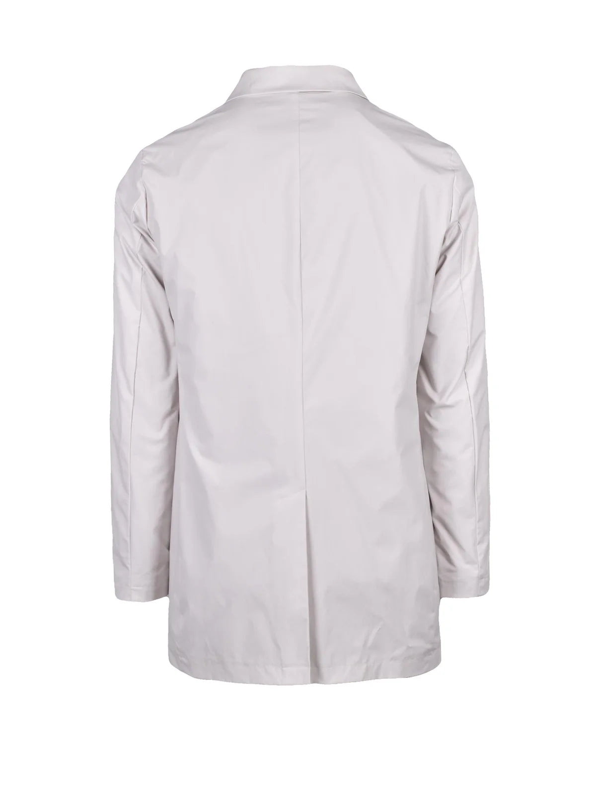 White Toshiro Polyester Waterproof Jacket