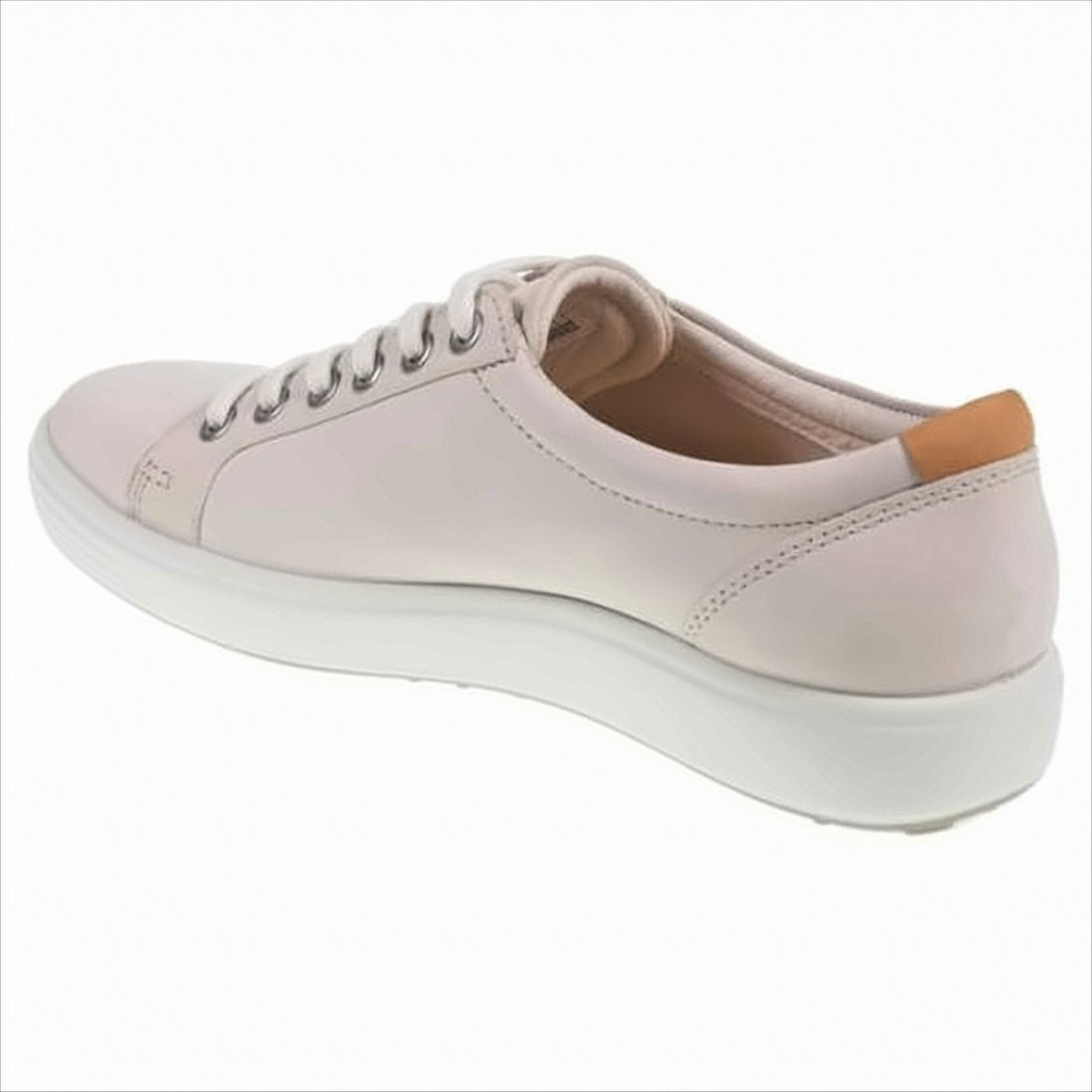 Minimalist Low-Top Leather Sneakers with Subtle Accents