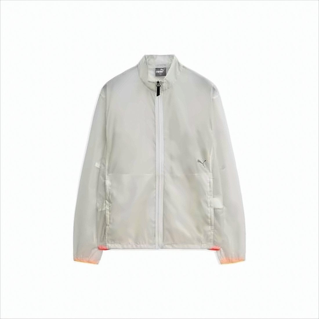 Sheer Lightweight Jacket with Stand Collar