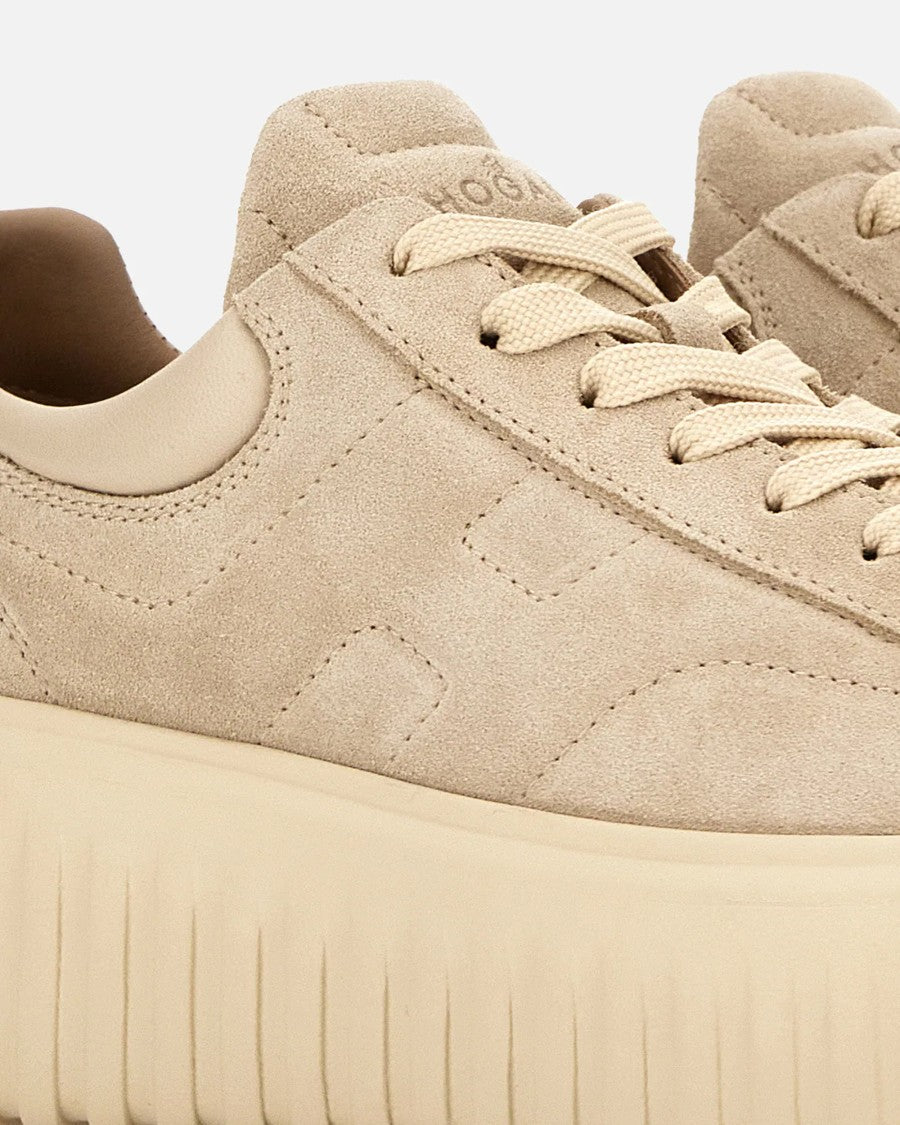 H-Stripes Beige Sneakers
