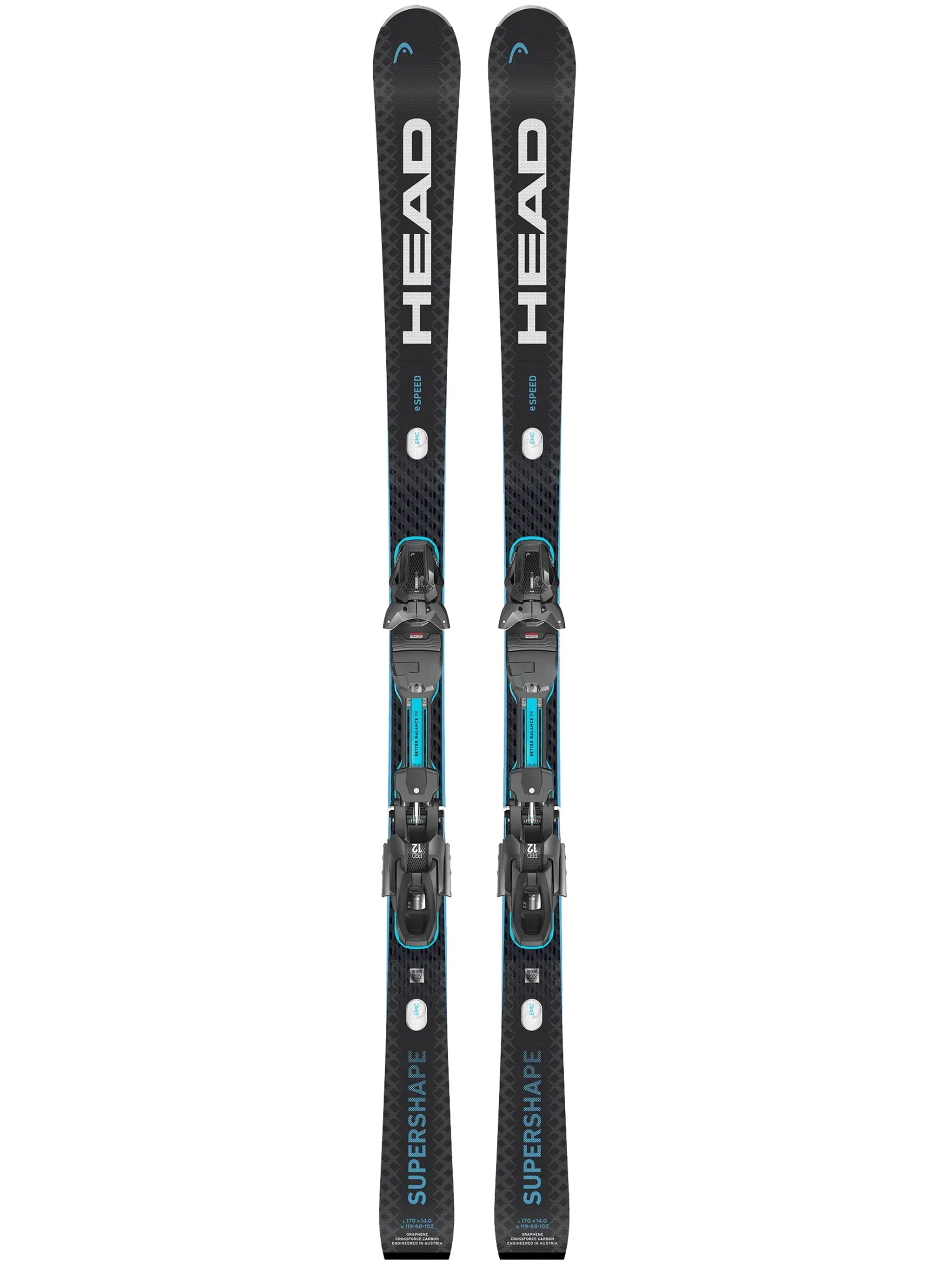 Black Supershape E-Speed Performance Skis