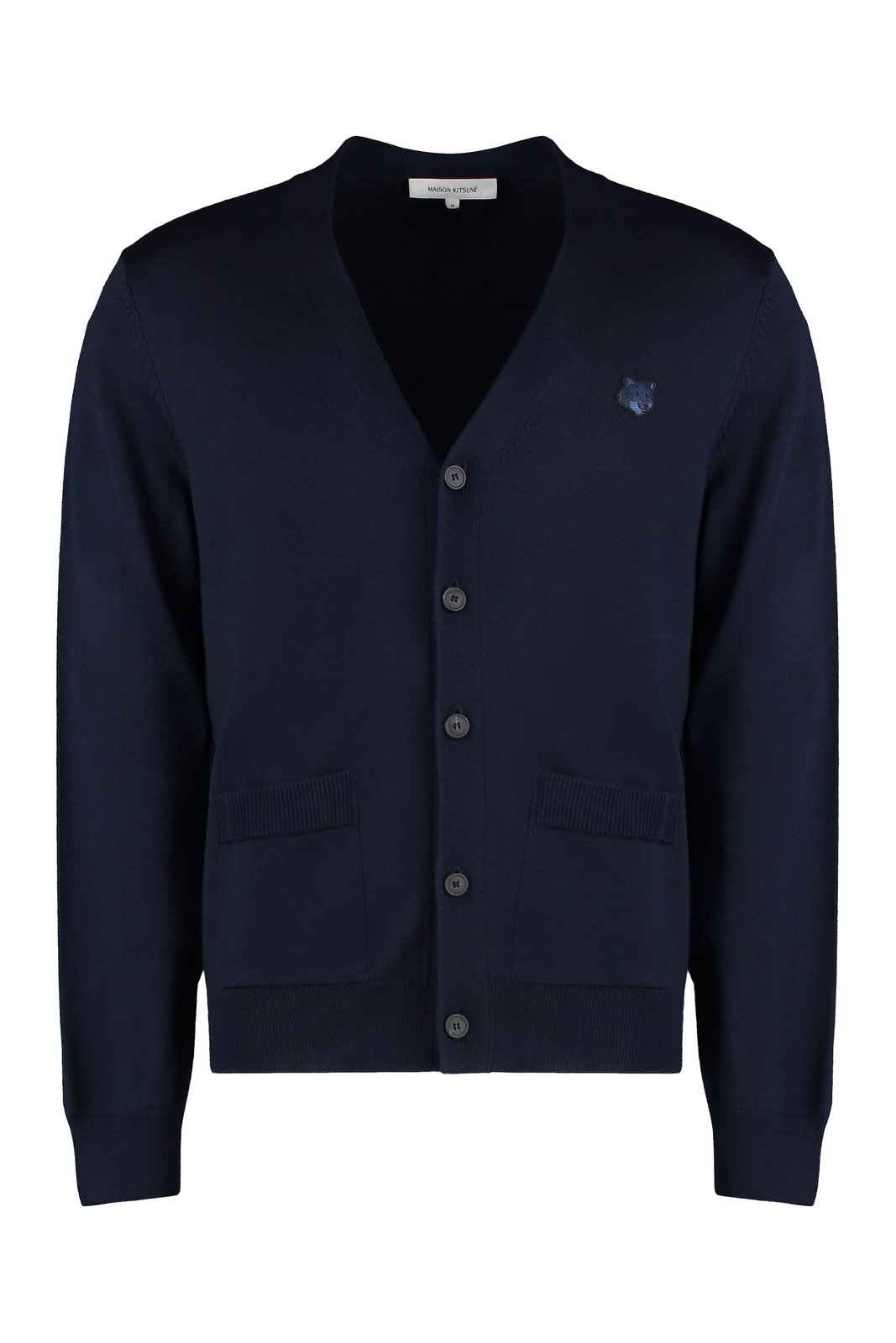 Wool Cardigan with Button-Up Front