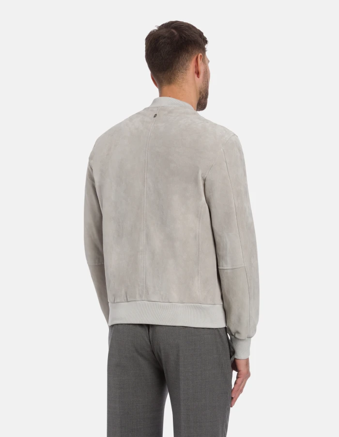 Soft Suede Jacket and Relaxed Fit
