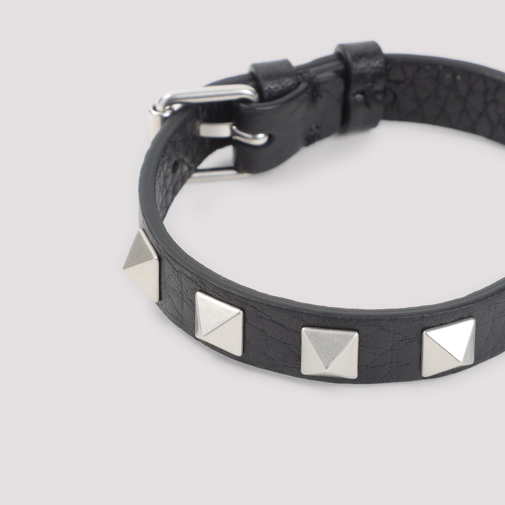 Black Leather Bracelet