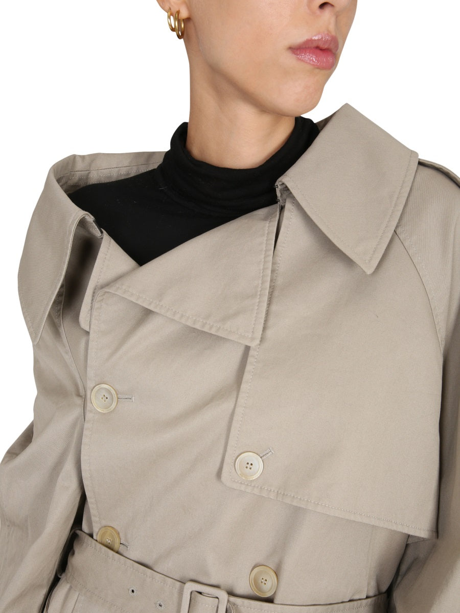 "Off The Shoulder" Trench