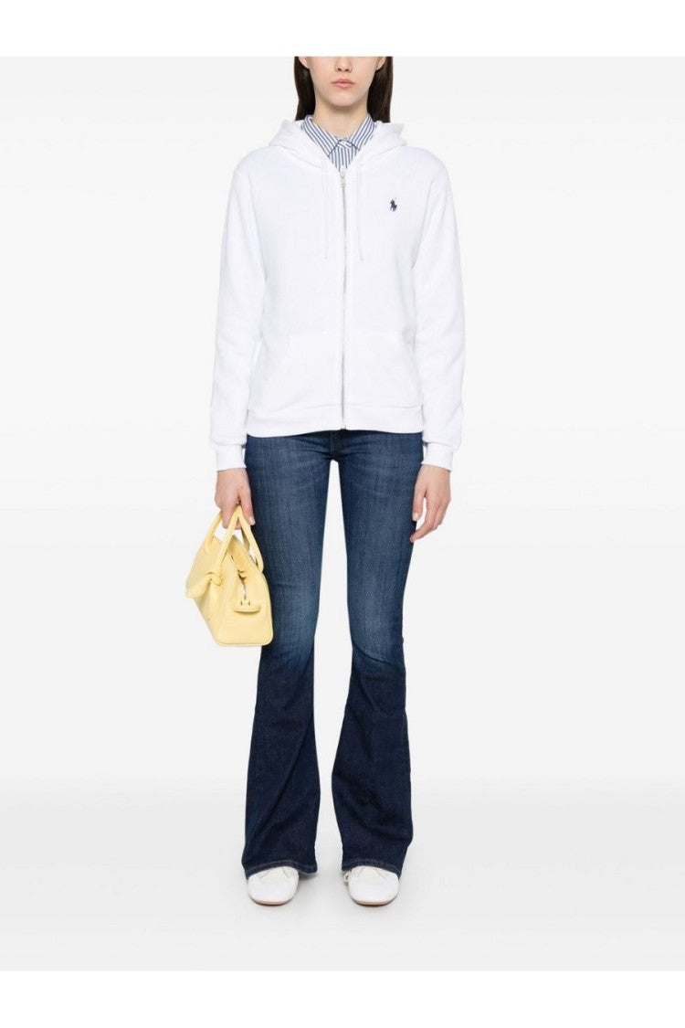 Zip-Up Sweatshirt With Cozy Hood