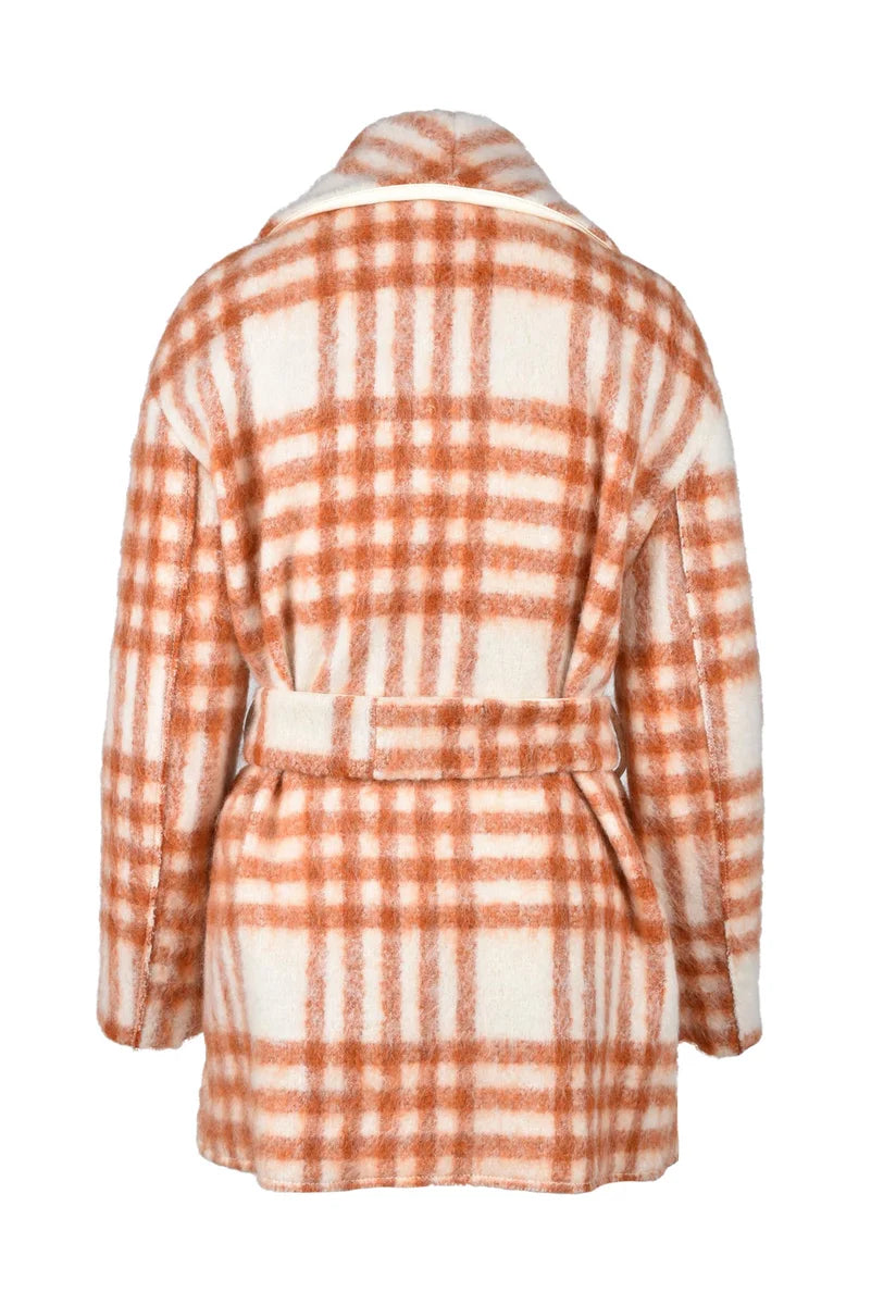 Multicolor Jacket - White/Orange