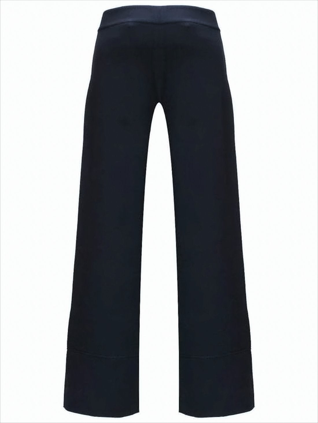 Cropped Wide-Leg Suit Pants with Tailored Finish