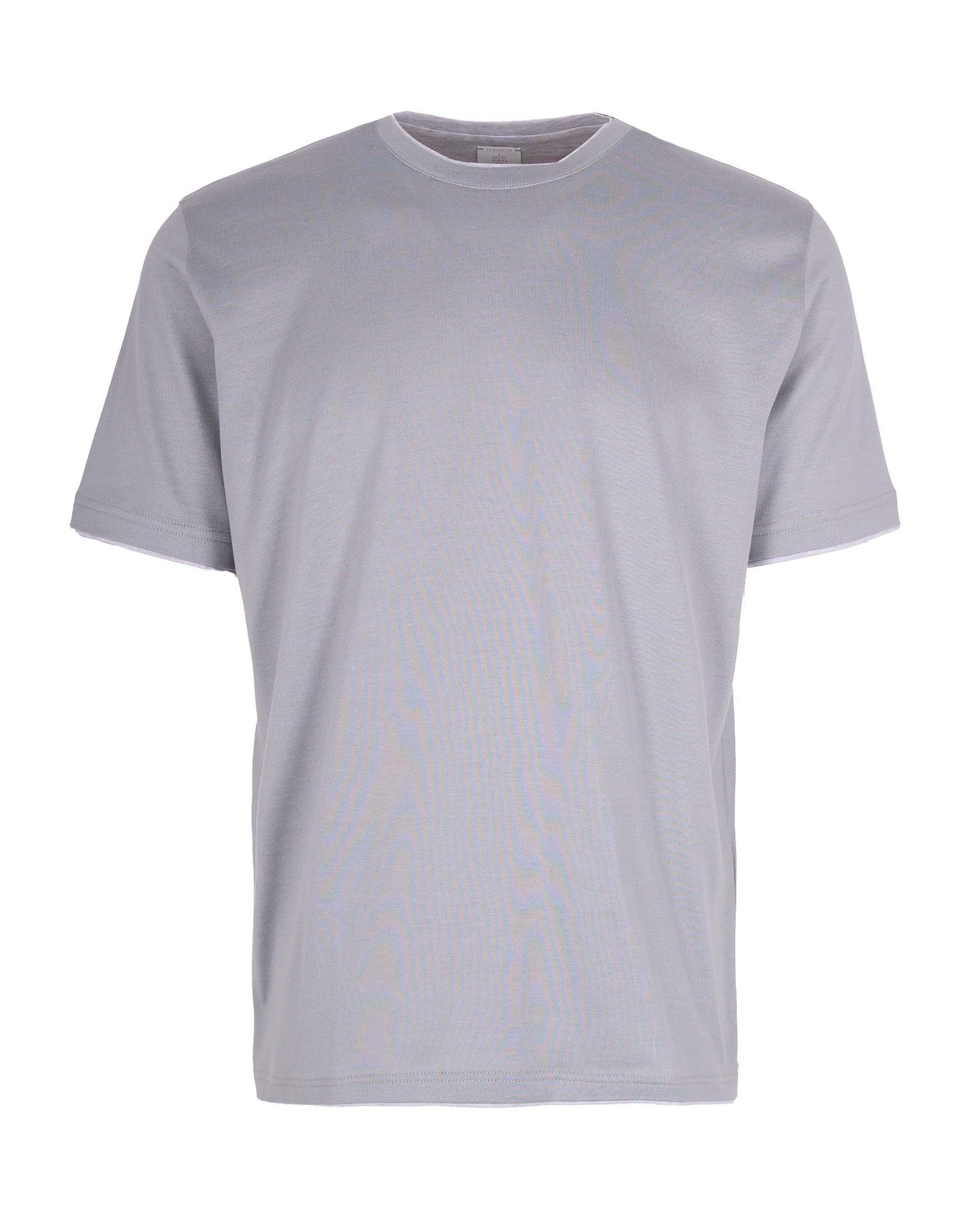 Contrast Trim Crewneck T-Shirt
