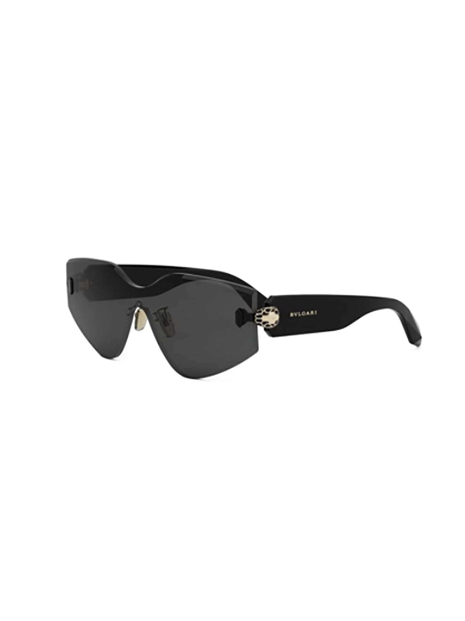 Rimless Angular Sunglasses